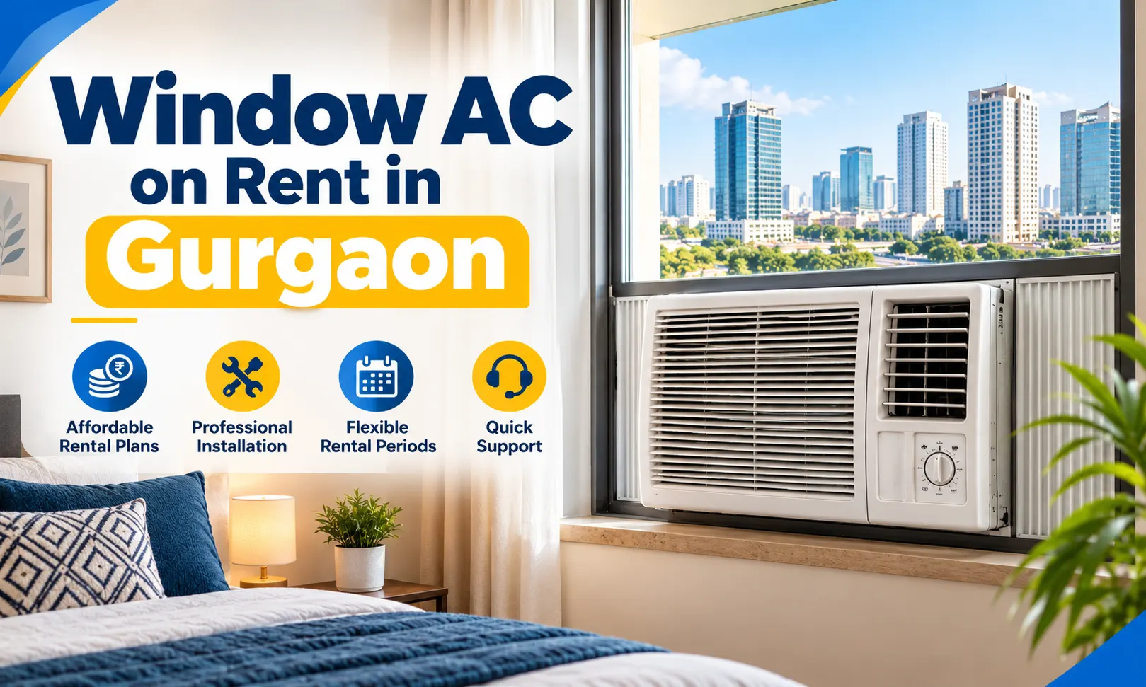 Window AC Rental in Gurgaon (1)